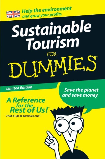 Sustainable Tourism For Dummies - VisitEngland