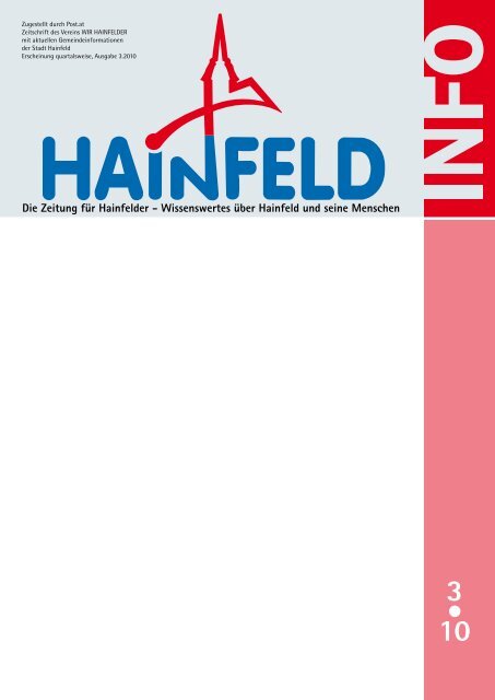 Hainfeld Info 03/2010 - Wir Hainfelder