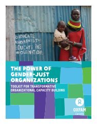 The Gender Justice Toolkit - Oxfam Canada