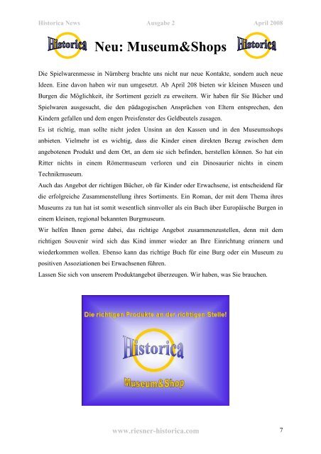 Historica News 2