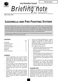 Legionella and Fire Fighting Systems - Residential Sprinkler ...