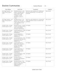 131 Ross Cornell ADA cases - LegislativeDisgrace.com