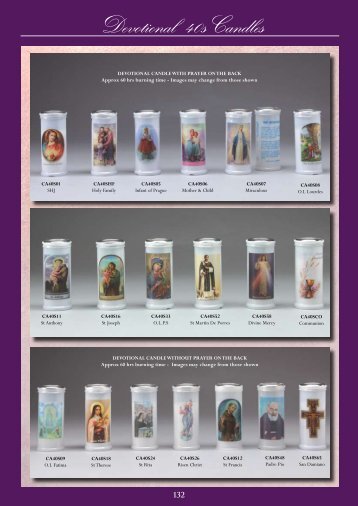 Devotional 40s Candles - Christian Supplies