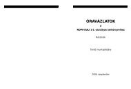 ÃravÃ¡zlat, 1-2 Ã©fvolyam