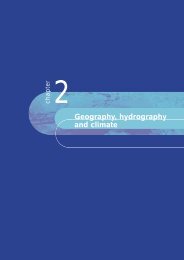 Geography, hydrography and climate
