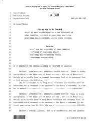 Act 442 - Arkansas General Assembly