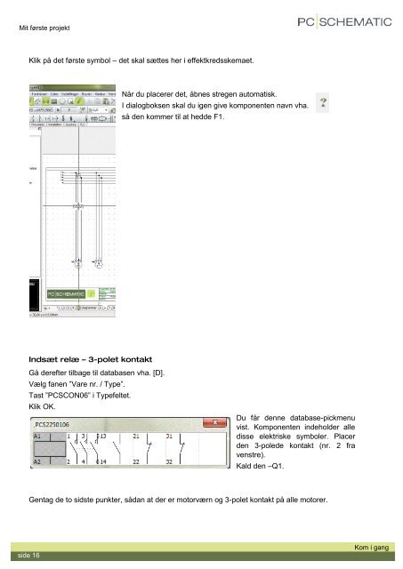 Kom i gang - Pcschematic.com