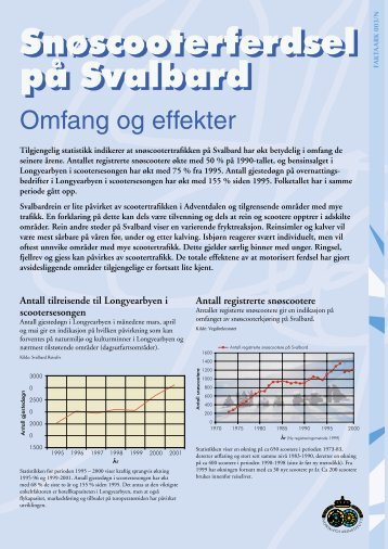 Snøscooterferdsel på Svalbard - Norsk polarhistorie