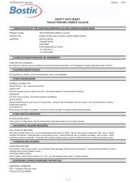 safety data sheet travis perkins cement colour - Trademate Home ...