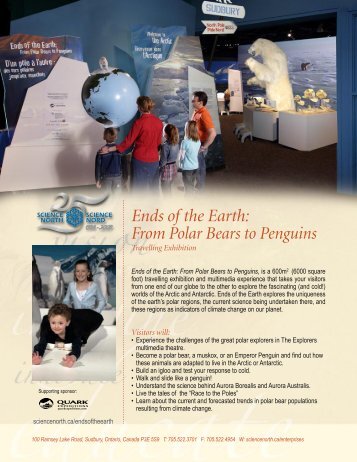 Ends of the Earth: From Polar Bears to Penguins - Science North