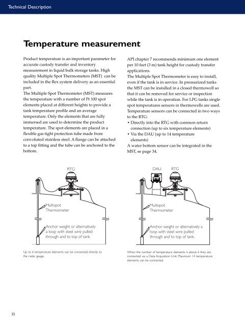 High Precision Inventory Tank Gauging System