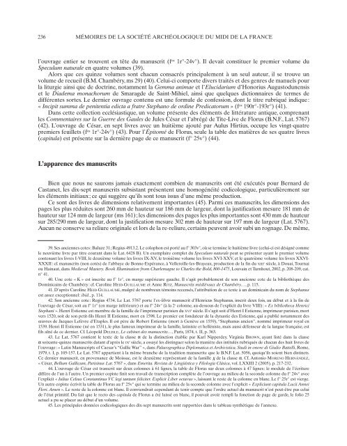 Couverture 2005 - AcadÃ©mies et SociÃ©tÃ©s savantes de Toulouse