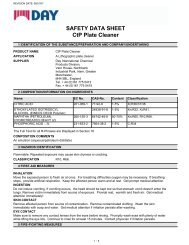 SAFETY DATA SHEET CtP Plate Cleaner - Offset Supplies