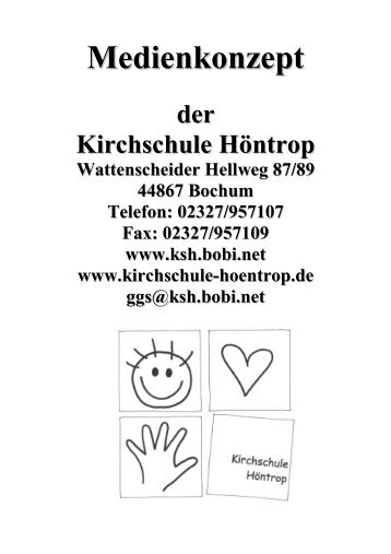 Medienkonzept - Kirchschule Höntrop