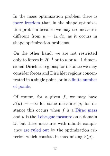 OPTIMIZATION PROBLEMS IN MASS TRANSPORTATION THEORY ...