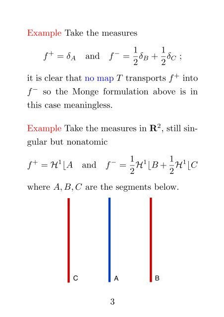 OPTIMIZATION PROBLEMS IN MASS TRANSPORTATION THEORY ...