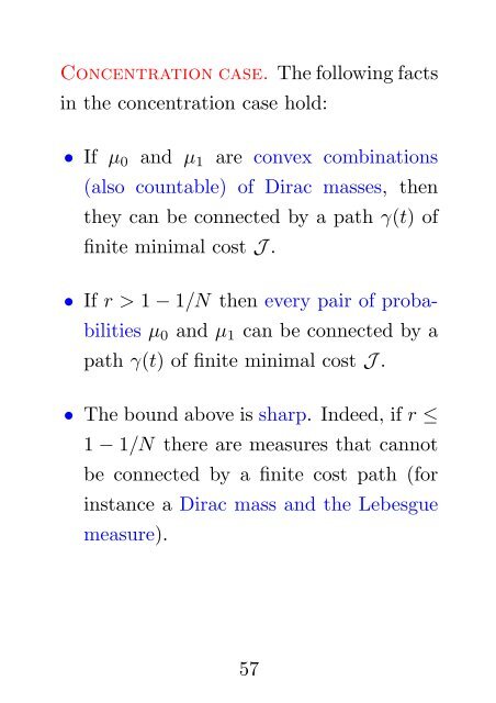 OPTIMIZATION PROBLEMS IN MASS TRANSPORTATION THEORY ...