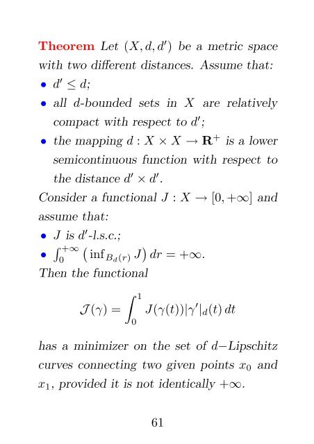 OPTIMIZATION PROBLEMS IN MASS TRANSPORTATION THEORY ...