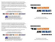 wag sayangin ang buhay! - WordPress â www.wordpress.com