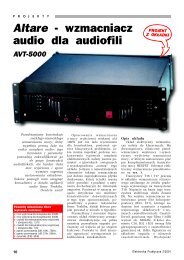 Altare - wzmacniacz audio dla audiofili - AVT-5000