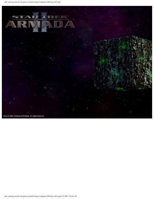 Star Trek Armada II - GAMING
