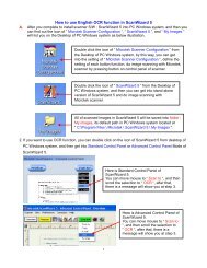 How to use English OCR function in ScanWizard 5 - Microtek