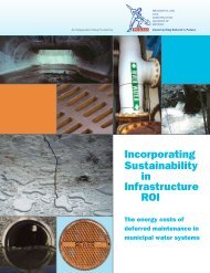 Incorporating Sustainability in Infrastructure ROI: The energy ... - rccao