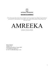 Amreeka Production Notes FINAL.042709 - Stephen Lan