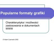 Popularne formaty grafiki