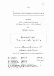 GÃ©ologie des Gisements de Saphirs - GemNantes