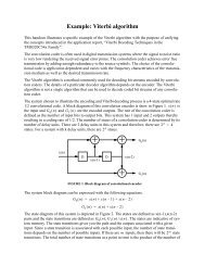 Example: Viterbi algorithm