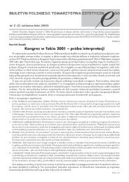 Biuletyn wiosna-lato 2003.p65 - Instytut Filozofii UJ w Krakowie