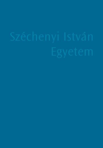 Széchenyi István Egyetem - Felvi.hu