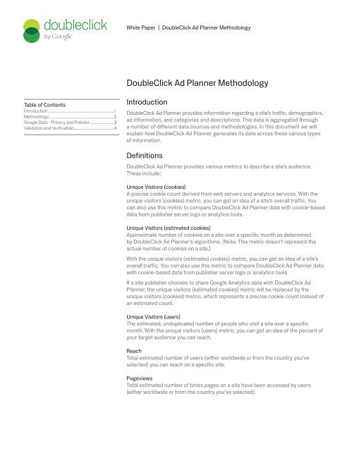 doubleclick ad planner