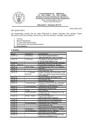 3. Elternbrief Schuljahr 2011/2012 - Edith Stein Schule