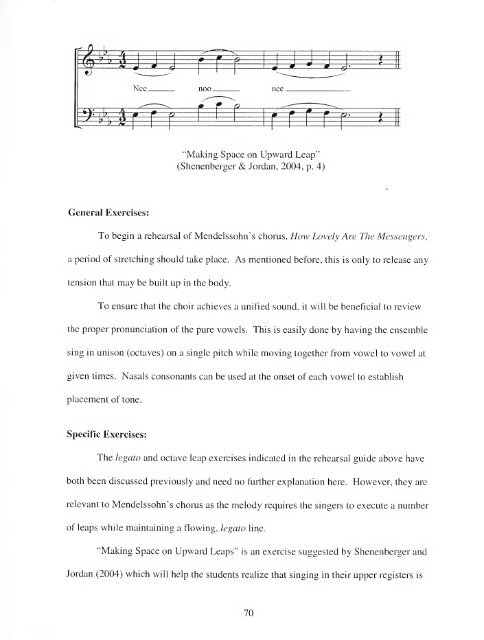 Integrating Vocal and Musical Techniques - Columbus State University