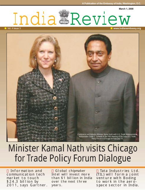 Minister Kamal Nath visits Chicago for Trade ... - Embassy of India