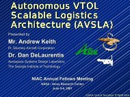 Autonomous VTOL Scalable Logistics e Logistics Scalable Logistics ...