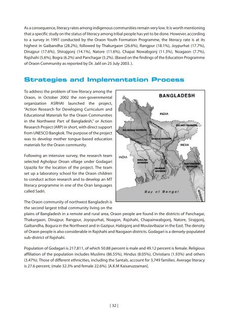 Mother Tongue-based Literacy Programmes: Case Studies of Good ...