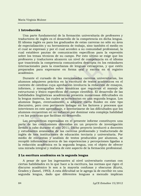 o guardar revista - Facultad de FilosofÃ­a y Letras - Universidad ...