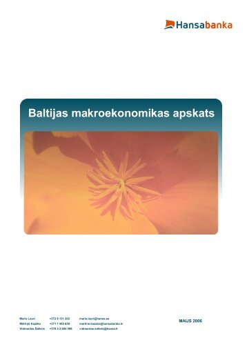 Maijs 2006 - Swedbank