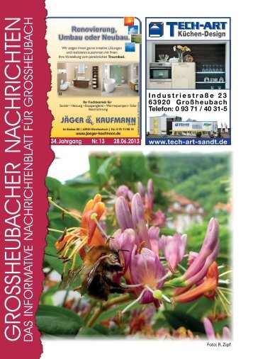 GroÃheubacher Nachrichten Ausgabe 13-2013 - STOPTEG Print ...