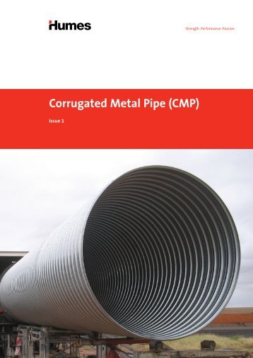 Corrugated Metal Pipe (CMP) brochure - Humes