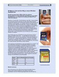 SD Memory Card auf dem Weg zu neuen Wireless ... - SD Association