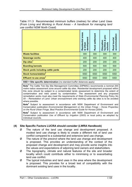 Part I - Other Considerations - Richmond Valley Council