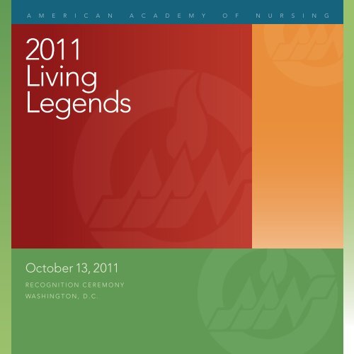 2011 Living Legends - American Academy of Nursing