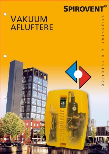 InformationProduktfil Armatec vakuumaflufter - Spirotech