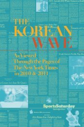 The Korean Wave 2010-2011 - Korean Cultural Service