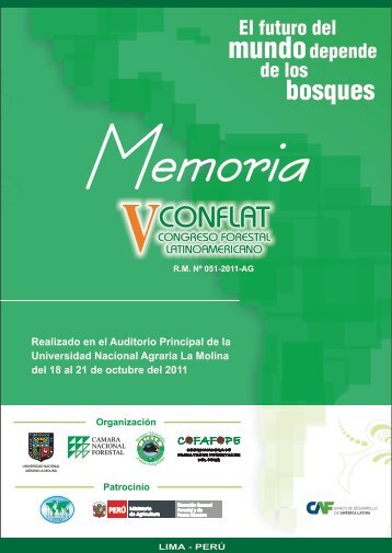 memoria del v conflat - ITTO