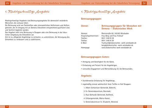 1. Niedrigschwellige Angebote - Wiesbaden-barrierefrei.de